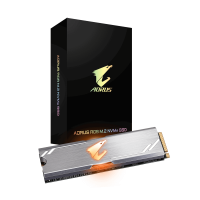 AORUS RGB M.2 NVMe SSD 512GB  (M.2 2280 / Inter face PCIe gen3 /  Read Speed up to 3480 MB/s)